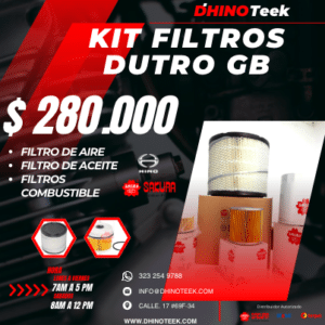 KIT FILTROS dutro gb