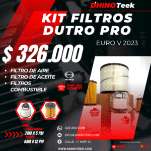 KIT FILTROS dutro pro - euro v 2023